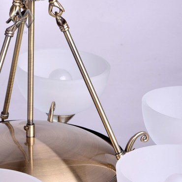 Люстра подвесная MW-Light 318011408 Олимп 8x60W Е27